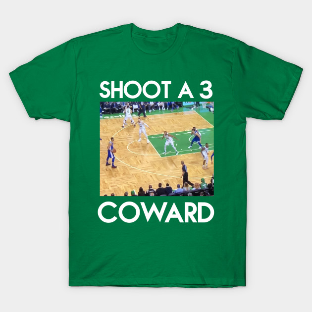 SHOOT A 3 COWARD (white font)
